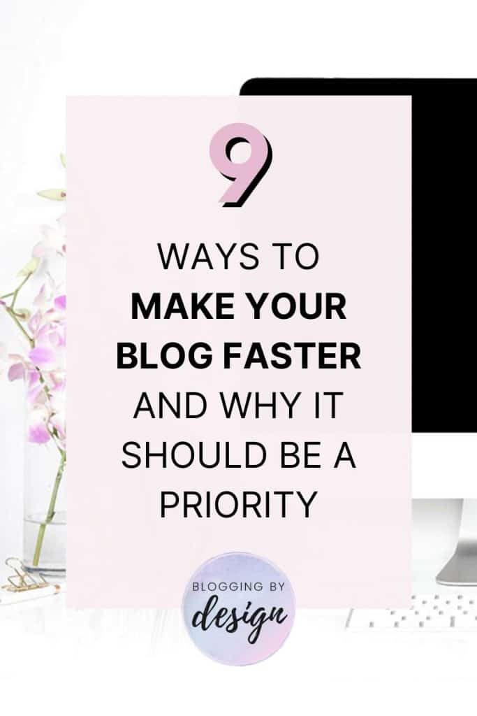 9 Ways to Make Your Blog Faster